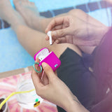 Case-Mate - AirPods Hook Ups Case & Neck Strap Fushia Dark Pink