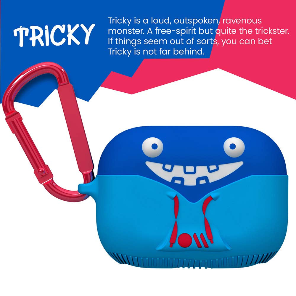 Case-Mate - Airpods Pro Case - CreaturePods - Tricky Trickster (Blue)