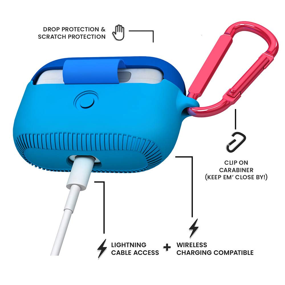 Case-Mate - Airpods Pro Case - CreaturePods - Tricky Trickster (Blue)