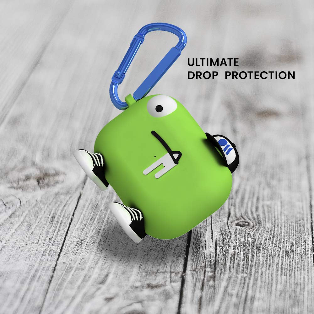 Case-Mate - Airpods Pro Case - CreaturePods - Chuck The Cool Guy (Green)