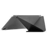 Case-Mate iPad 10.2" 7Th Gen Flip Folio Case - Leather Origami Design w/ 360 Protection, Transparent Back w/ Multiple Viewing Mode, Auto Sleep/Wake, for iPad 10.2 7th Gen - Black