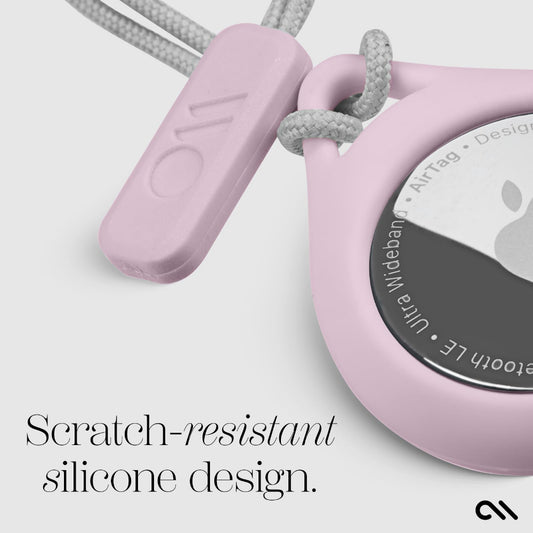 [OPEN BOX] CASE-MATE Tough Sport Apple AirTag Case w/ Strap - Blush