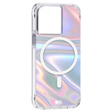 CASE-MATE iPhone 13 Pro - Soap Bubble w/ MagSafe and Antimicrobial - Iridescent