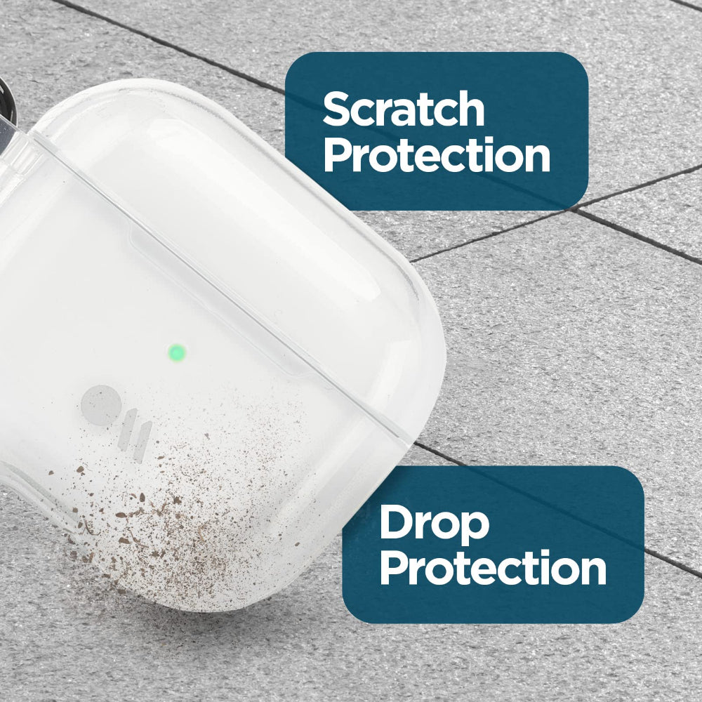 جراب CASE-MATE المتين والشفاف لسماعات AirPods الجيل الرابع 2021