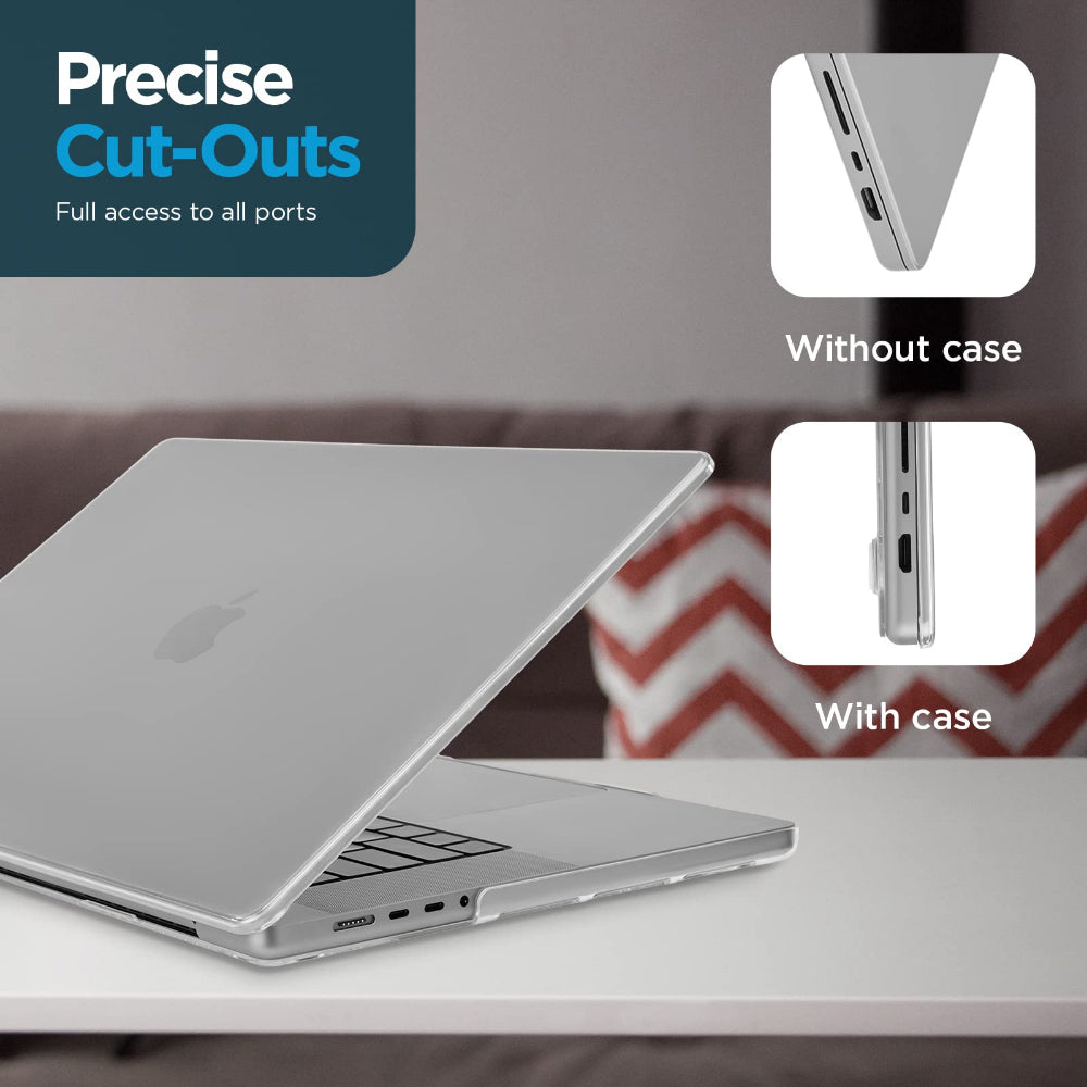 غطاء CASE-MATE لجهاز MacBook Pro 2021 مقاس 14 بوصة (USB-C) - شفاف