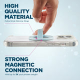مقبض الحلقة المغناطيسي من CASE-MATE متوافق مع MagSafe - أزرق