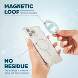 مقبض الحلقة المغناطيسي من CASE-MATE متوافق مع MagSafe - أزرق