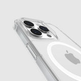 Case-mate Tough Case w/ Magsafe for Apple iPhone 15 Pro 2023 6.1"| 12-Ft Drop Protection w/ Anti-Scratch Coating, AntiMicrobial Layer, Anti-Yellowing, Raised Edges, Wireless Charging- Clear