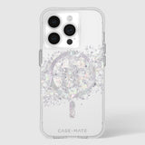 Case-mate Karat Case w/ Magsafe for Apple iPhone 15 Pro 2023 6.1"| 12-Ft Drop Protection w/ Anti-Scratch Coating, AntiMicrobial Layer, Raised Edges, 1-Pc Construction, Wireless Charging - Pearl