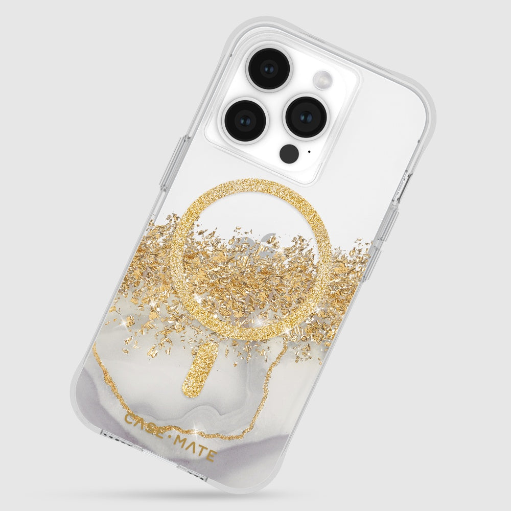 CASE-MATE iPhone 15 Pro - Karat - Marble With Magsafe