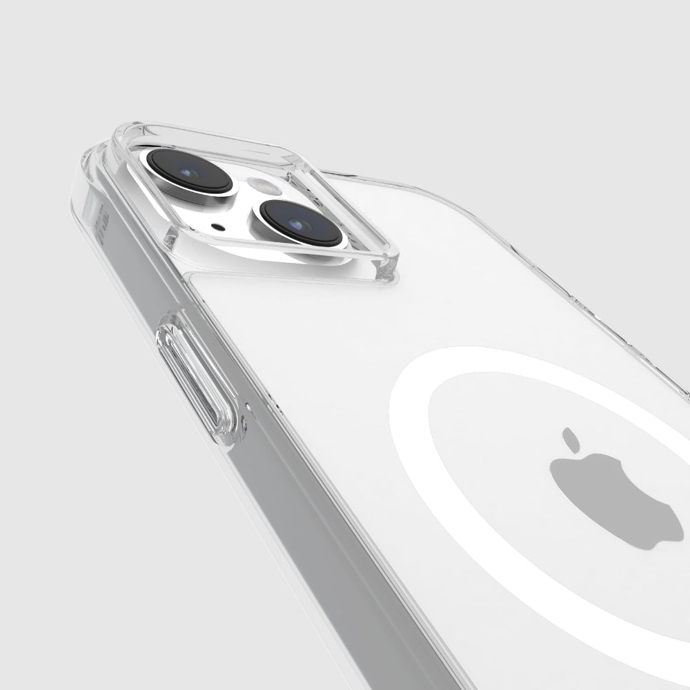 Case-mate Tough Case w/ Magsafe for Apple iPhone 15 Plus 2023 6.7"| 12-Ft Drop Protection w/ Anti-Scratch Coating, AntiMicrobial Layer, Anti-Yellowing, Raised Edges, Wireless Charging- Clear