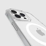 Case-mate Tough Case w/ Magsafe for Apple iPhone 15 Pro Max 2023 6.7"| 12-Ft Drop Protection w/ Anti-Scratch Coating, AntiMicrobial Layer, Anti-Yellowing, Raised Edges, Wireless Charging- Clear