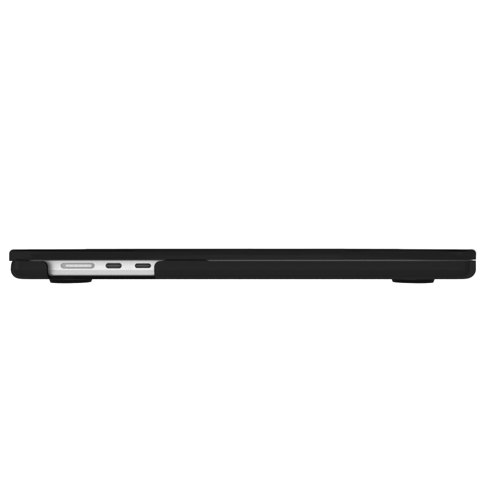 Case-mate Apple Macbook Air 15" M3/M2 (2024/2023) Snap-on Case - Transparent Hardshell cover Impact & Scratch Protection, See-Through Apple Logo w/ Keyboard Cover (US & UK Layout) - Smoke