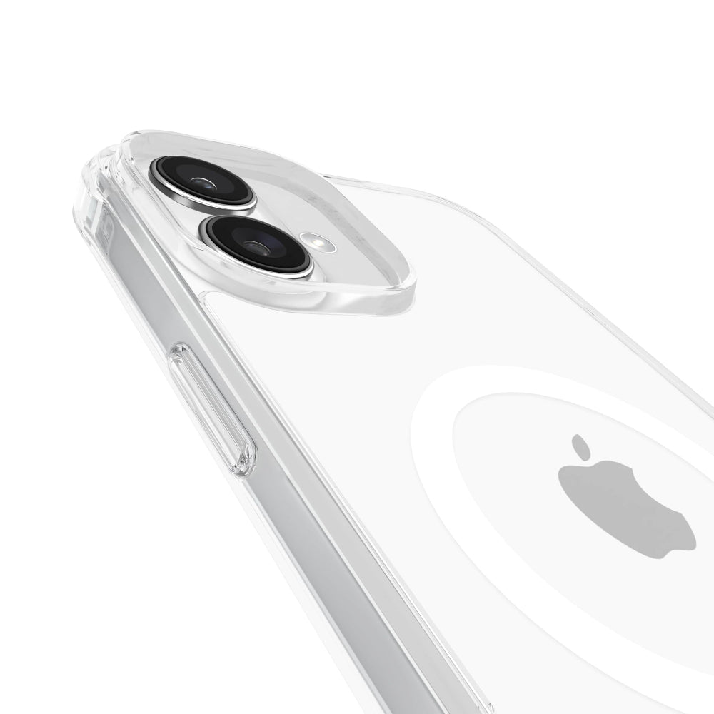 Case-mate Tough Case w/ Magsafe for Apple iPhone 16 Plus 6.7" 2024| 12-Ft Drop Protection w/ Anti-Scratch Anti Yellowing Coating, Raised Edges, Fashion Case, Wireless Charging - Clear