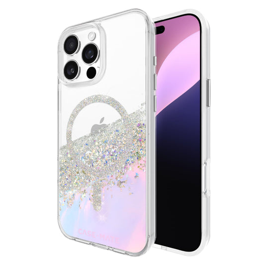 Case-mate Karat Case w/ Magsafe for Apple iPhone 16 Pro Max 6.9" 2024| 12-Ft Drop Protection w/ Anti-Scratch Anti Yellowing Coating, Raised Edges, Fashion Case, Wireless Charging - Holographic