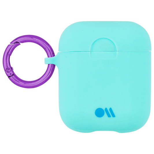 [OPEN BOX] CASE-MATE AirPods Hook Ups Case & Neck Strap - Aqua Blue