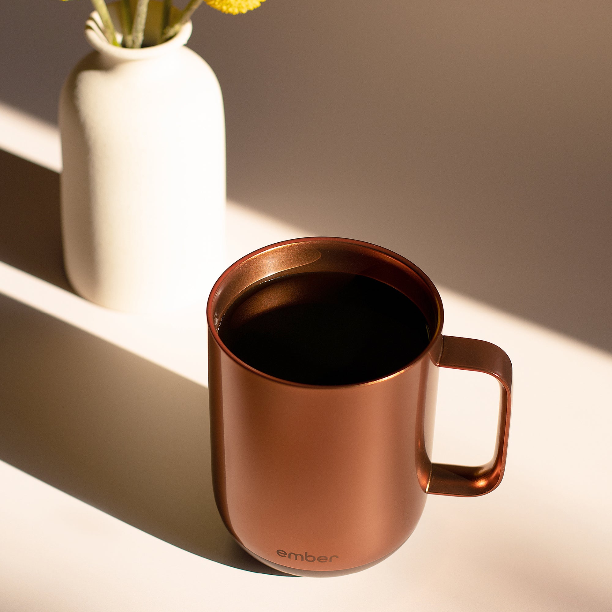 EMBER Mug 2 Metallic Collection 10 Oz / 295 ML Copper Uk Plug