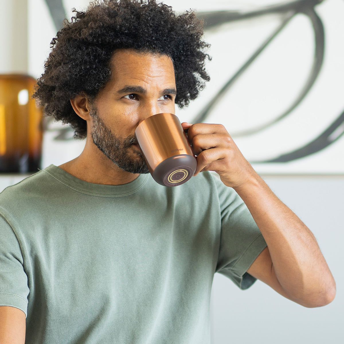 EMBER Mug 2 Metallic Collection 10 Oz / 295 ML Copper Uk Plug