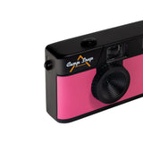 Camp Snap V105 Screen-Free Digital Camera | 8MP Point-and-Shoot Vintage Style, LED Flash, Rechargeable Battery, 500 Photos per charge, Includes 4GB Micro SD Card, for Kids and Adults, Flamingo Pink