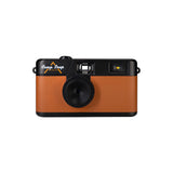 Camp Snap V105 Screen-Free Digital Camera | 8MP Point-and-Shoot Vinatge Style, LED Flash, Rechargeable Battery, 500 Photos per charge, Includes 4GB Micro SD Card, for Kids and Adults, Chestnut Brown
