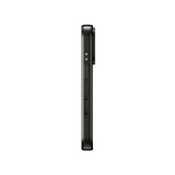 CASETiFY iPhone 18 Pro Max Impact Canvas Mirror Case | MagSafe Compatible, Reflective Mirror Back, Protective Phone Case, Raised Screen & Camera Edges, Charm-Ready - Silver / Glossy Black