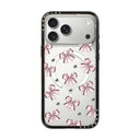 CASETiFY iPhone 18 Pro Max Compact Case | MagSafe Compatible, 4-Ft Drop Protection, 2x Military Grade, Slim Lightweight Case, Raised Bezel & Camera Ring, Charm-Ready - Black Frame / Pink Ribbon