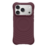 CASETiFY iPhone 18 Pro The Ripple Case | MagSafe Compatible, 6.6-Ft Drop Protection, Premium Soft-Touch Silicone, Anti-Static Coating, Raised Screen & Camera Edges, Slim Grip - Fig Purple