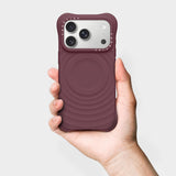 CASETiFY iPhone 18 Pro Max The Ripple Case | MagSafe Compatible, 6.6-Ft Drop Protection, Premium Soft-Touch Silicone, Anti-Static Coating, Raised Screen & Camera Edges, Slim Grip - Fig Purple