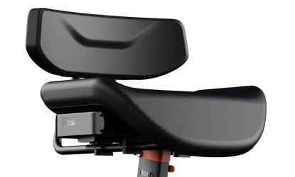 Dashmoto Dash 3| Mobility Electric Scooter, 3-Wheel Foldable, Lightweight Carbon Fiber Body with Seat, for Adults or Elderly, Travel Friendly w/ Easy Removable TSA-Approved Battery - Orange