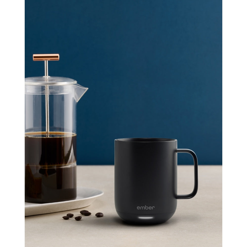 EMBER Mug 2 Temperature Control Mug 10 Oz / 295 ML Black Uk Plug