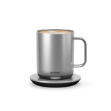 EMBER Mug 2 Metallic Collection 10 Oz / 295 ML Stainless Steel Uk Plug