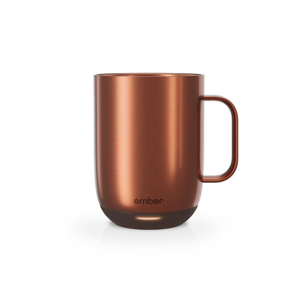 EMBER Mug 2 Metallic Collection 14O z / 414 ML Copper Uk Plug