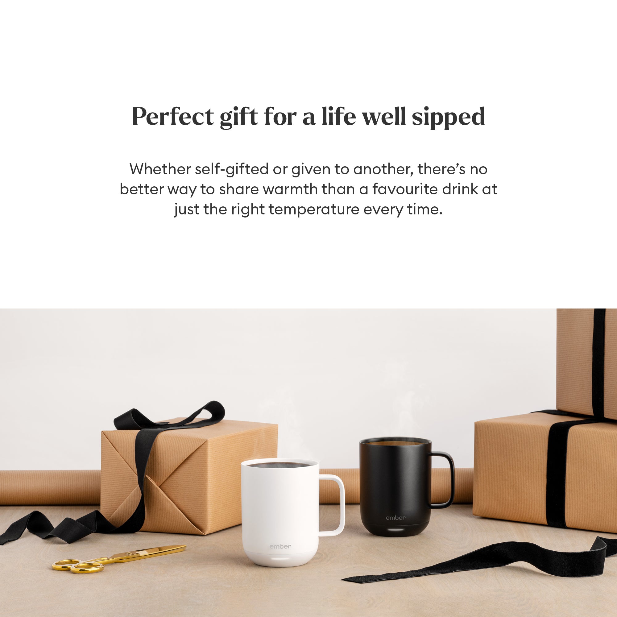 EMBER Mug 2 Temperature Control Mug 14 Oz / 414 ML Black Uk Plug