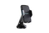 Energizer CKA Universal Smartphone Car Holder| Dashboard & WindShield Mount, Suction Cup & Gelpad, 360 Rotation, Adjustable Arm, for iPhone 14/13/12/11 Pro Max Plus Mini, Android Phones - Black