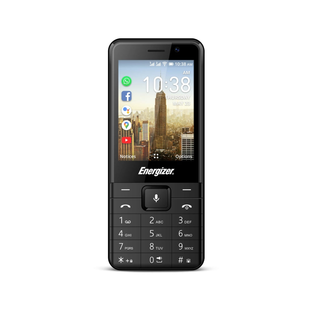 [OPEN BOX] ENERGIZER - E280S Mobile Phone 2.8 Inches TFT LCD 4G WIFI 3000mAh with Keypad - Black