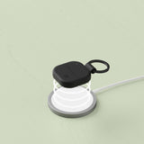 SATECHI Vegan Leather FindAll Keychain Black