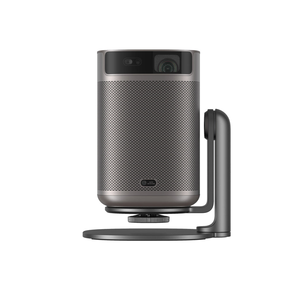 XGIMI MoGo 2 Pro with Multi-Angle Stand bundle, in use