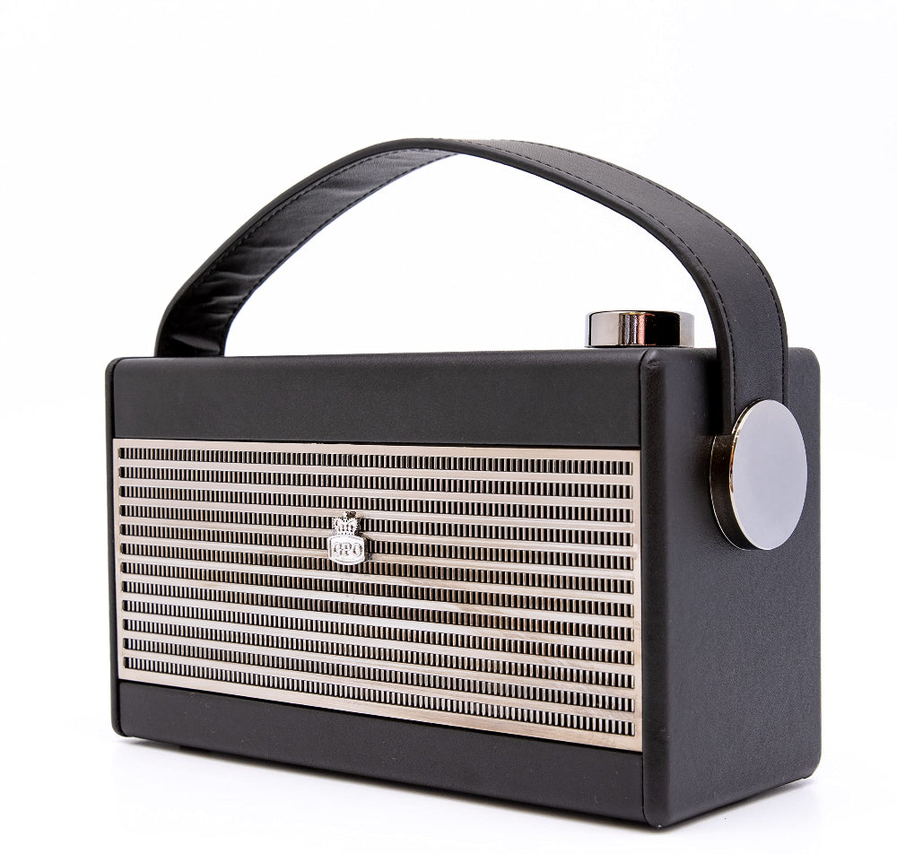 GPO Darcy Portable Analogue Radio Black