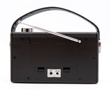 GPO Darcy Portable Analogue Radio Black
