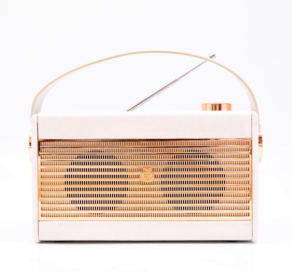 GPO Darcy Portable Analogue Radio Cream