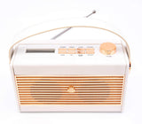 GPO Darcy Portable Analogue Radio Cream