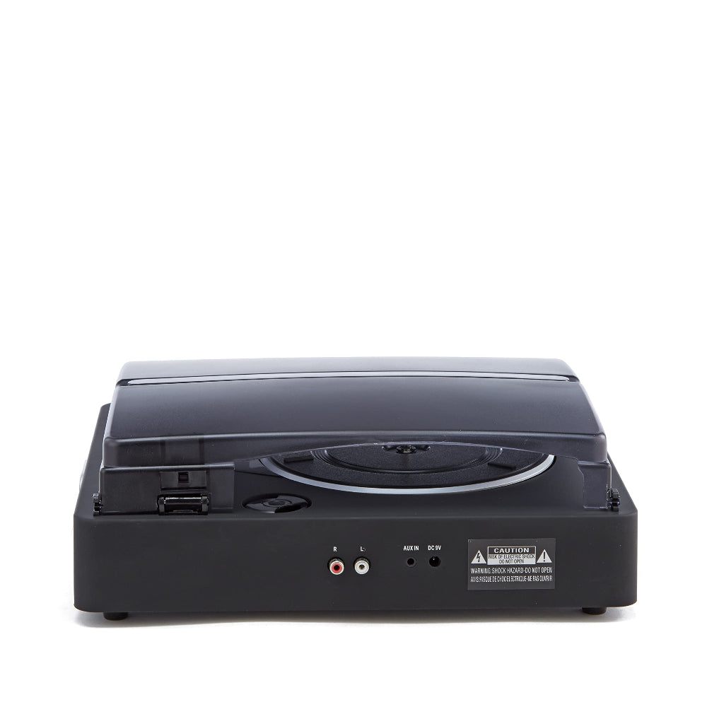 GPO Stylo II Vinyl Record Player Black