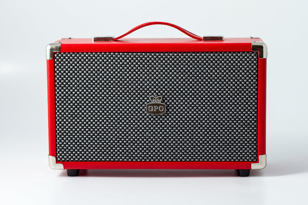 GPO Westwood Radio Player Red