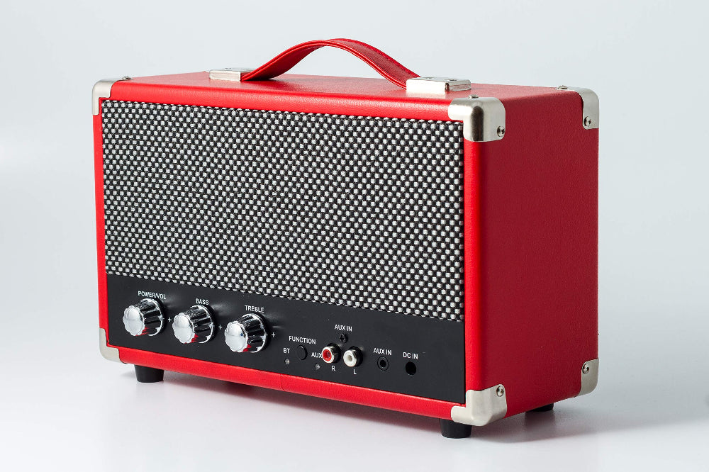 GPO Westwood Radio Player Red