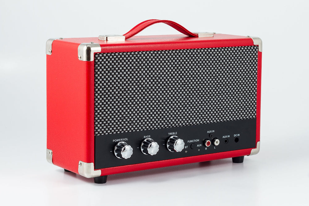 GPO Westwood Radio Player Red