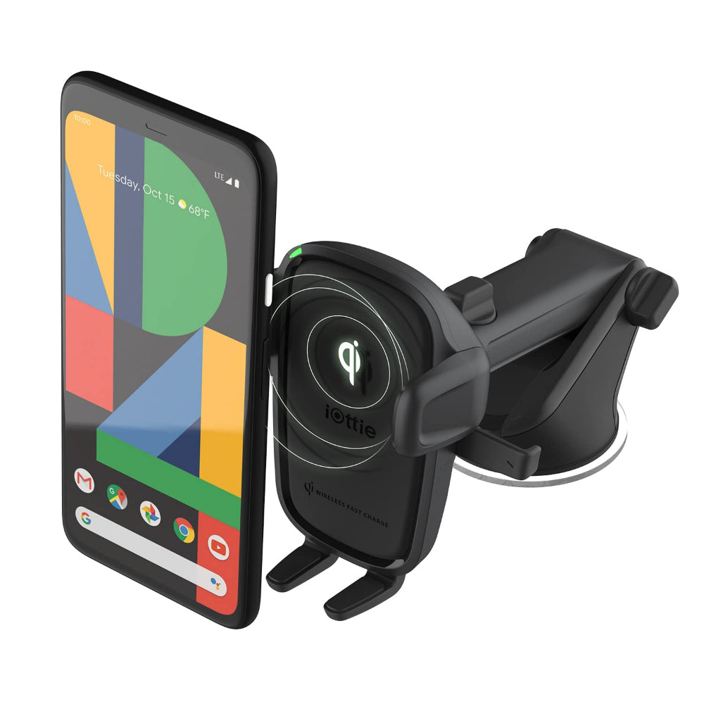 IOTTIE Easy One Touch Wireless 2 Dash/Windshield Mount - Black