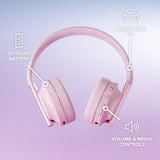 HAPPY PLUGS Play Youth Wireless Headphones - Pink Gold