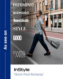 حقيبة نوتاباغ الأصلية متعددة الوظائف "مرحباً بالعالم" - رمادي/أسود