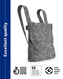 NOTABAG Hello World Multi-functional Original Bag - Grey/Black