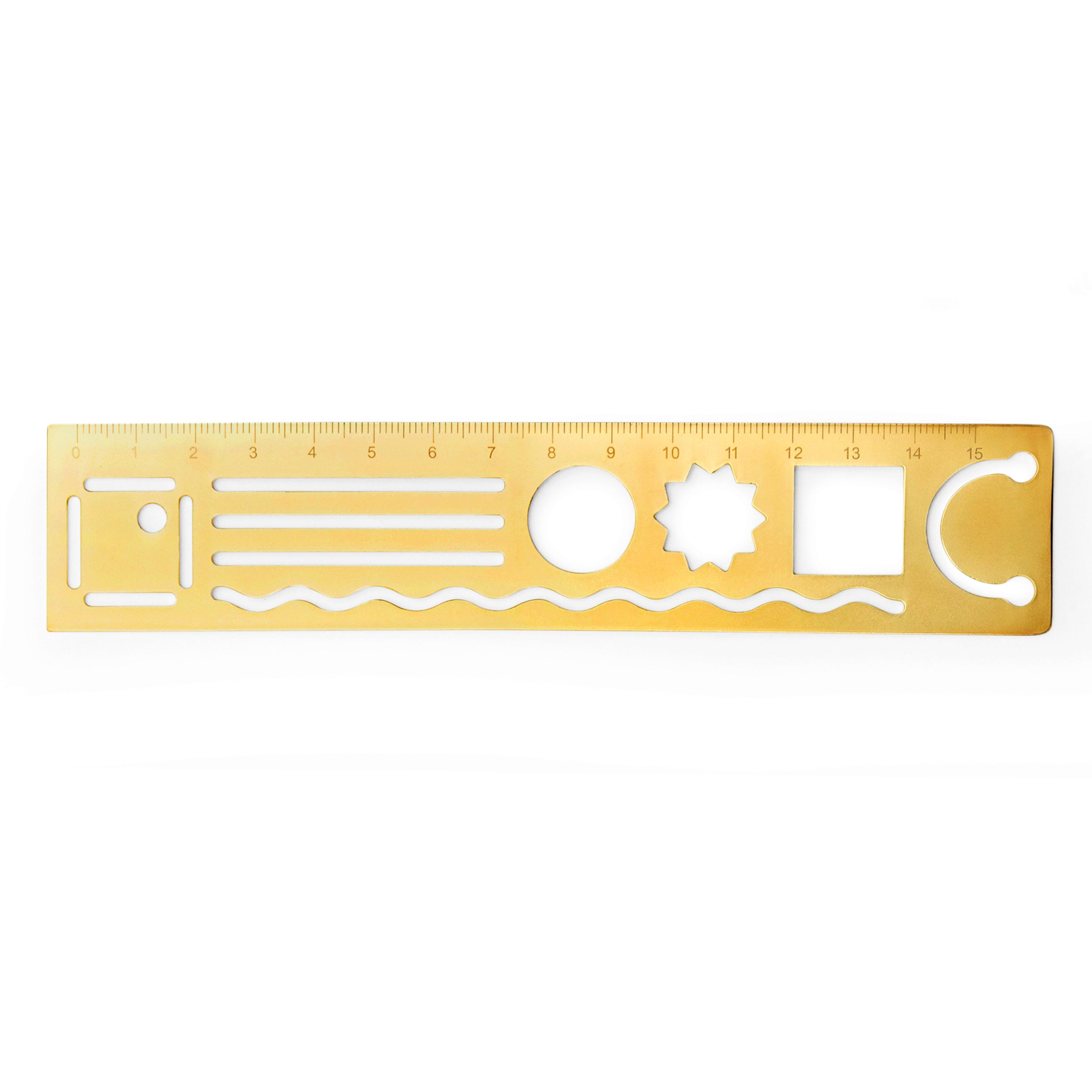 كيكرلاند إنكري 3 في 1 مسطرة معدنية